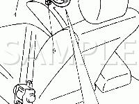 Airbag Components Diagram for 2004 Suzuki Vitara  2.5 V6 GAS