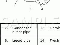 HVAC Components Diagram for 2004 Suzuki Vitara  2.5 V6 GAS