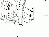 Back Door Diagram for 2004 Suzuki Vitara  2.5 V6 GAS