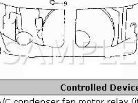 Electronic Control System Components Diagram for 2005 Suzuki Grand Vitara LX 2.5 V6 GAS