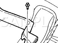 Rear Duct Diagram for 2005 Suzuki Grand Vitara EX 2.5 V6 GAS