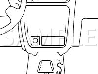 Instrument Panel For Ground Point Diagram for 2005 Suzuki Grand Vitara EX 2.5 V6 GAS