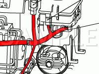 Engine Compartment Connectors Diagram for 2005 Suzuki Reno LX 2.0 L4 GAS