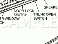 Door Connectors Diagram for 2005 Suzuki Reno LX 2.0 L4 GAS