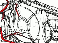 Engine Compartment Connectors Diagram for 2005 Suzuki Reno LX 2.0 L4 GAS