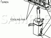 Engine Compartment Diagram for 2005 Suzuki Verona S 2.5 L6 GAS