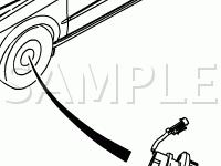 Wheel Speed Sensors Diagram for 2006 Suzuki Verona Luxury 2.5 L6 GAS