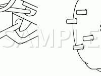 Speed Sensor Components Diagram for 2007 Suzuki Aerio  2.3 L4 GAS