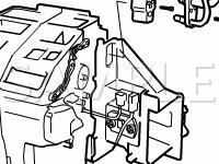 HVAC Components Diagram for 2007 Suzuki Aerio Premium 2.3 L4 GAS