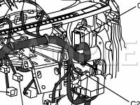 Instrument Panel Components Diagram for 2007 Suzuki Reno  2.0 L4 GAS