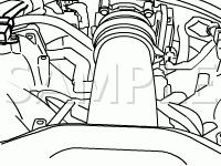 Intake System Components Diagram for 2007 Suzuki Grand Vitara  2.7 V6 GAS