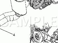 Engine Components Diagram for 2007 Suzuki XL-7  3.6 V6 GAS