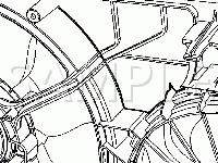 Cooling Fan System Diagram for 2007 Suzuki XL-7  3.6 V6 GAS