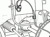 Wheel Speed Sensors Diagram for 2008 Suzuki Grand Vitara  2.7 V6 GAS