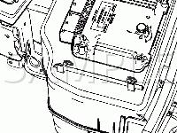 Engine Compartment Components Diagram for 2008 Suzuki XL-7  3.6 V6 GAS