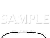 I/P Connector Locations Diagram for 1990 Suzuki Swift  1.3 L4 GAS