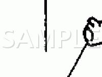 LH Inner Fender Diagram for 1993 Suzuki Swift GA 1.3 L4 GAS