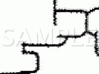 Ground Points Engine Compartment Diagram for 1993 Suzuki Swift GA 1.0 L3 GAS
