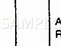 Relay Locations Diagram for 1995 Suzuki Swift DLX 1.3 L4 GAS
