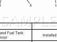 Underbody Components Diagram for 2001 Isuzu Rodeo  3.2 V6 GAS