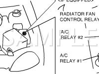 Engine Room Diagram for 2001 Suzuki Swift  1.3 L4 GAS