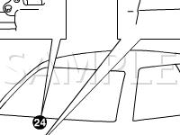Rear For Ground Point Diagram for 2001 Suzuki Swift  1.3 L4 GAS