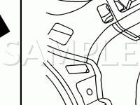 Center High Mounted Stop Lamp Diagram for 2005 Isuzu Ascender S 4.2 L6 GAS