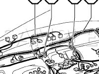 Instrument Panel Diagram for 2001 Toyota Avalon  3.0 V6 GAS