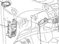 Audio Components Diagram for 2001 Toyota Echo  1.5 L4 GAS