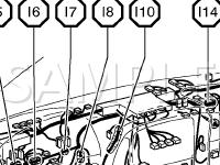 Instrument Panel Diagram for 2001 Toyota Land Cruiser  4.7 V8 GAS