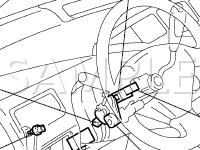 Shift Lock System Diagram for 2001 Toyota Prius  1.5 L4 ELECTRIC/GAS
