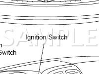 Body Control System Components Diagram for 2001 Toyota RAV4  2.0 L4 GAS
