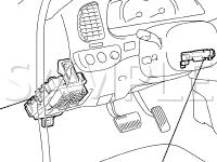 Audio Components Diagram for 2001 Toyota Sequoia  4.7 V8 GAS