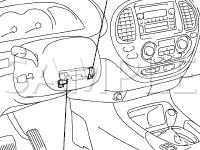 Engine Immobilizer Components Diagram for 2001 Toyota Sequoia  4.7 V8 GAS