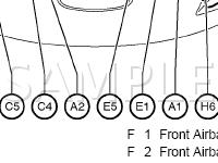 Engine Compartment Diagram for 2002 Toyota Celica GT 1.8 L4 GAS