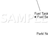 Combination Meter Diagram for 2002 Toyota Land Cruiser  4.7 V8 GAS