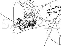 Seat Heater Components Diagram for 2002 Toyota Sienna  3.0 V6 GAS