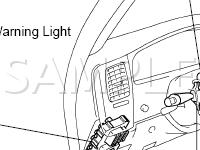 Turn Signal And Hazard Warning Components Diagram for 2002 Toyota Tacoma  2.7 L4 GAS