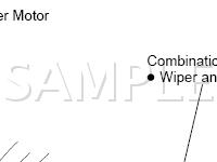 Wiper/Washer System Diagram for 2002 Toyota Tundra  4.7 V8 GAS