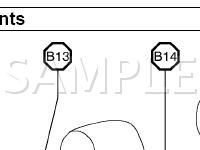 Seats Diagram for 2003 Toyota Avalon XLS 3.0 V6 GAS