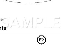 Engine Compartment Diagram for 2003 Toyota Celica GTS 1.8 L4 GAS