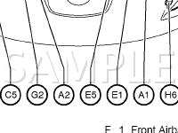 Engine Compartment Diagram for 2003 Toyota Celica GTS 1.8 L4 GAS
