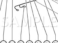 Instrument Panel Diagram for 2003 Toyota Celica GTS 1.8 L4 GAS