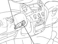 Ignition Switch And Key Unlock Warning Switch Diagram for 2003 Toyota Echo  1.5 L4 GAS