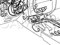 Instrument Panel Diagram for 2003 Toyota Land Cruiser  4.7 V8 GAS