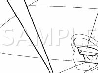 Horn System Location Diagram for 2003 Toyota Matrix  1.8 L4 GAS