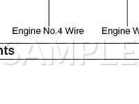 Engine Compartment Diagram for 2003 Toyota Prius  1.5 L4 ELECTRIC/GAS