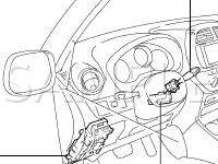 Wiper/Washer Components Diagram for 2003 Toyota RAV4  L  ELECTRIC