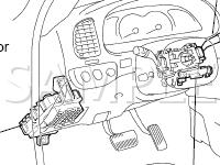 Wiper And Washer Components Diagram for 2003 Toyota Sequoia  4.7 V8 GAS