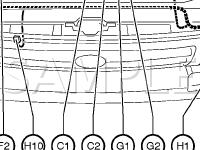 Engine Compartment Diagram for 2003 Toyota Tacoma  2.4 L4 GAS
